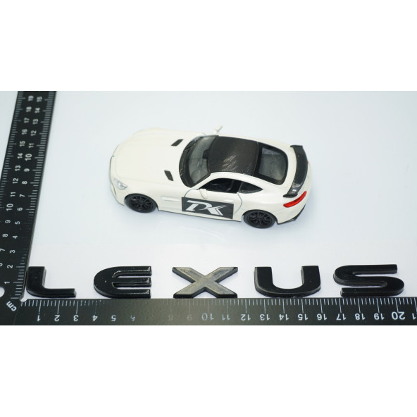 DK Tuning Lexus 2022+ Siyah ABS 3M 3D Bagaj Yazı Logo Arma - 4