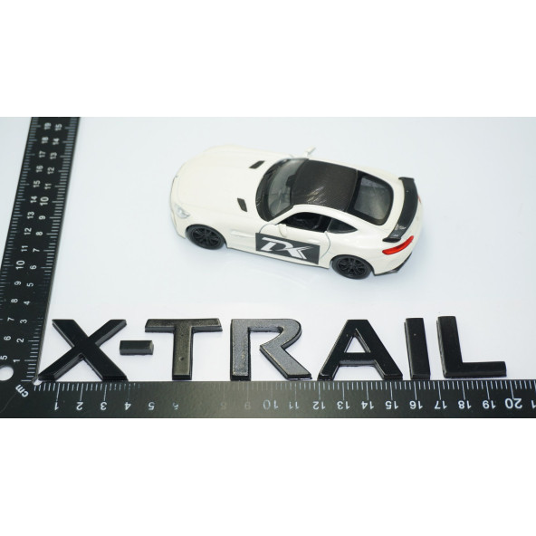 DK Tuning Nissan X-Trail Siyah ABS 3M 3D Bagaj Yazı Logo Arma - 4