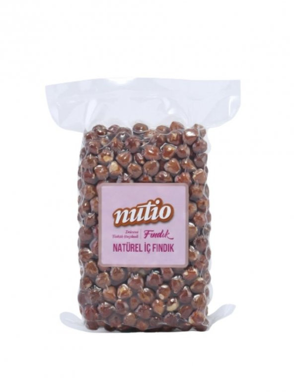 Nutio Natürel İç Fındık Vakum Paket 500 G