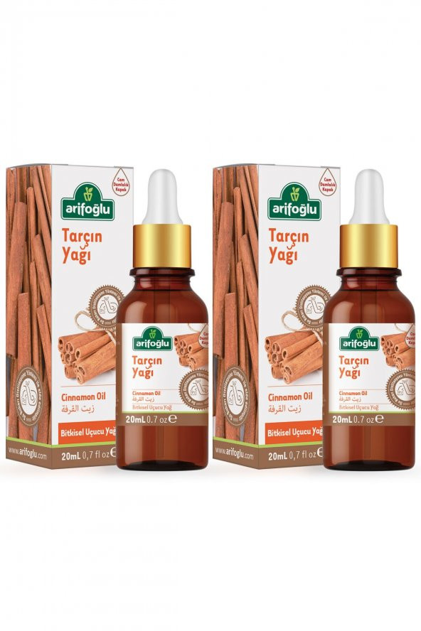 Arifoğlu Tarçın Yağı 20ml 2 Li Set