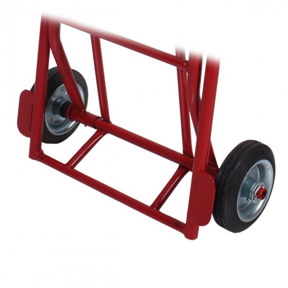 Kanat Portatif Katlanır Koli Paket Yük Taşıma Arabası Dolgu Teker - 4
