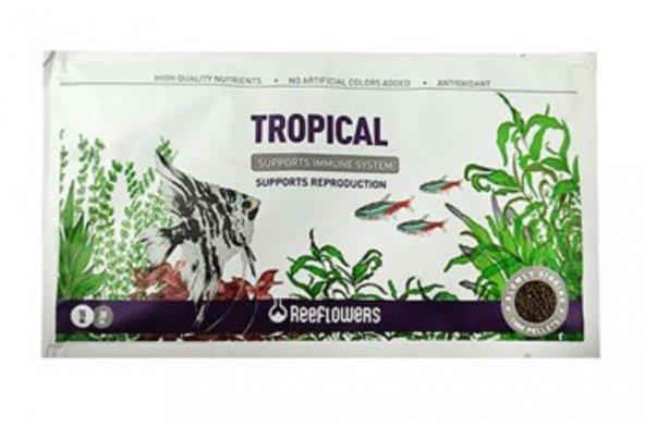 ReeFlowers Tropical Balık Yemi 15 gr