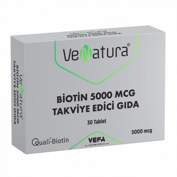 VeNatura Biotin 5000 mcg 30 Tablet