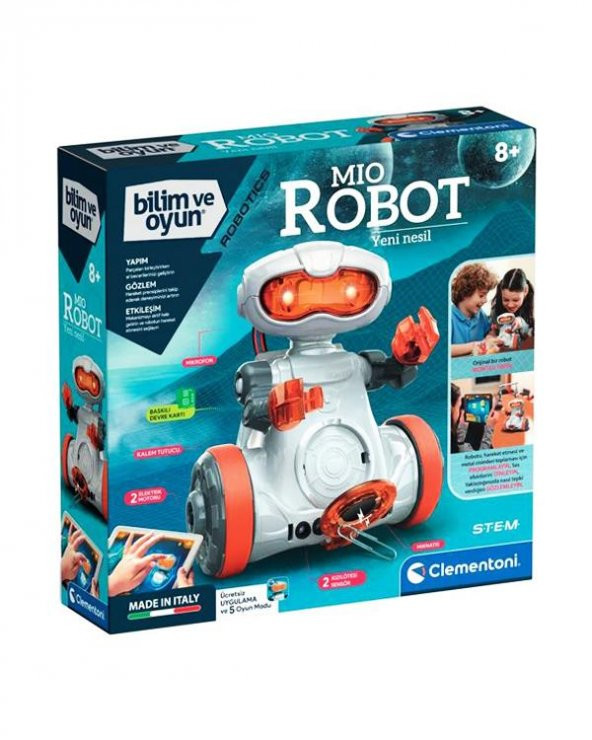 Clementoni Robotik Laboratuvarı Mio Robot 64957