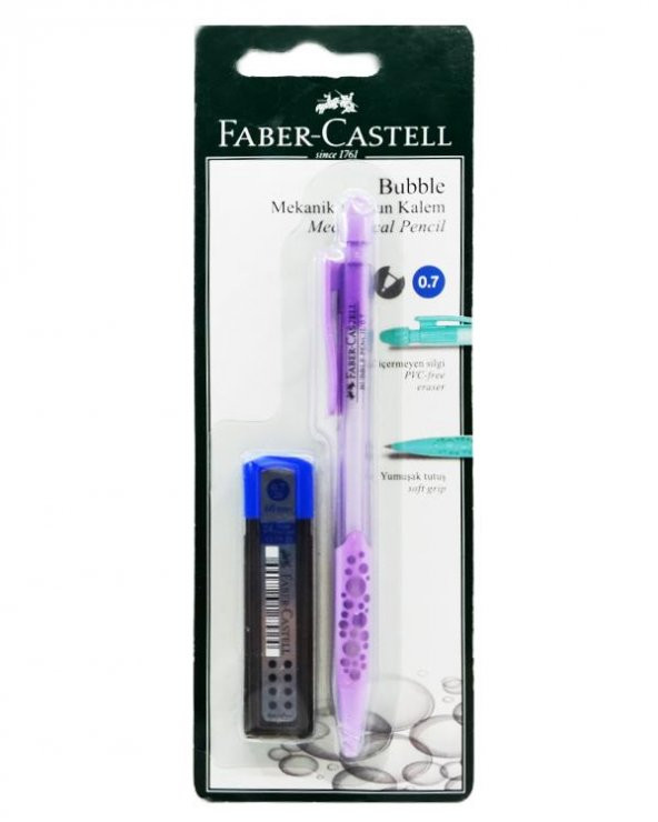 Faber Castell Bubble Mekanik 0.7 Uçlu Kalem ve Uç - 2