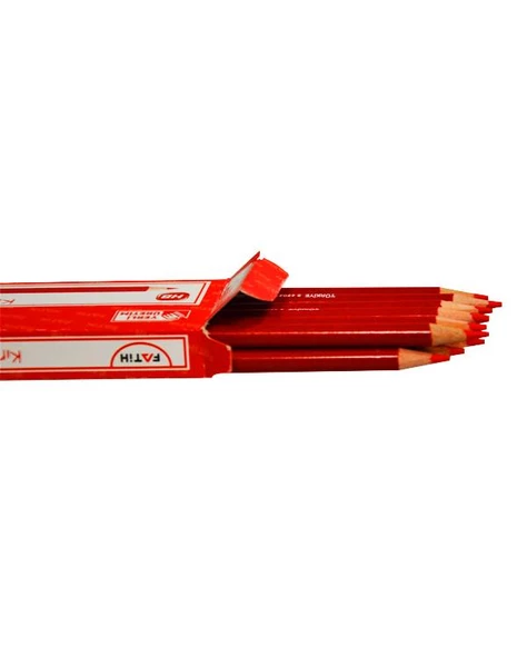 Fatih Kırmızı Kurşun Kalem 12li HB - 2