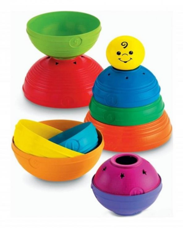 Fisher Price Eğitici Numaralı Kaplar W4472 - 2