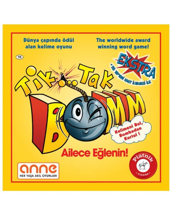 Piatnik Tik Tak Bomm Ekstra 5+ Yaş Aile Oyunu