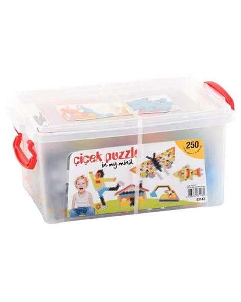 Dede Çiçek Puzzle Blok Lego 250 Parça - 2