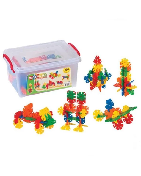 Dede Magic Puzzle Küçük Box 200 Parça 03147
