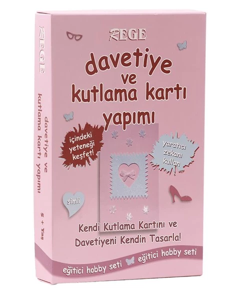 Davetiye ve Kutlama Kartı Yapımı Rege