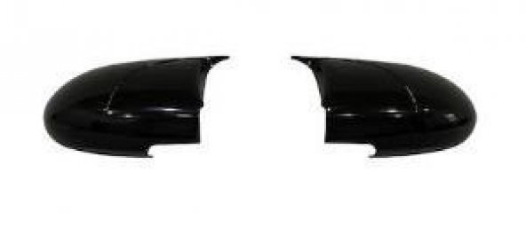 Hyundai Accent Era 2005-2011 için Batman Yarasa Ayna Kapağı Piano Black Abs Plastik
