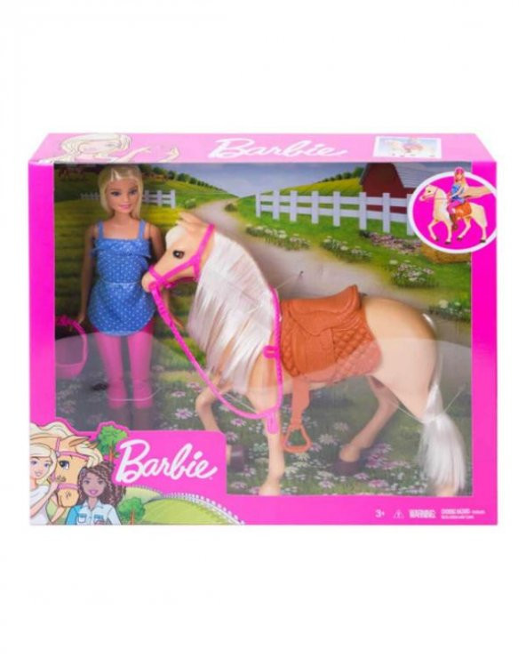 Barbie ve Güzel Atı Oyun Seti FXH13
