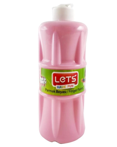 Lets Parmak Boyası Pembe 500 ml