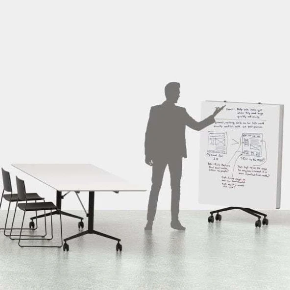 Ortadan Katlanır Masa Ayağı 11.515 - 160-200cm - Resim 3