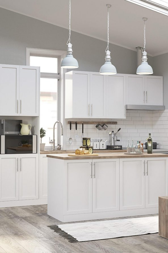 Mat Beyaz Kendinden Yapışkanlı Kaplama Folyosu 61 CM X 6 MT - 8