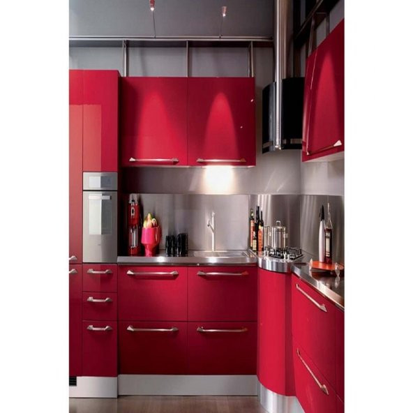 Mat Kırmızı Kendinden Yapışkanlı Kaplama Folyosu 61 CM X 3 MT - 4