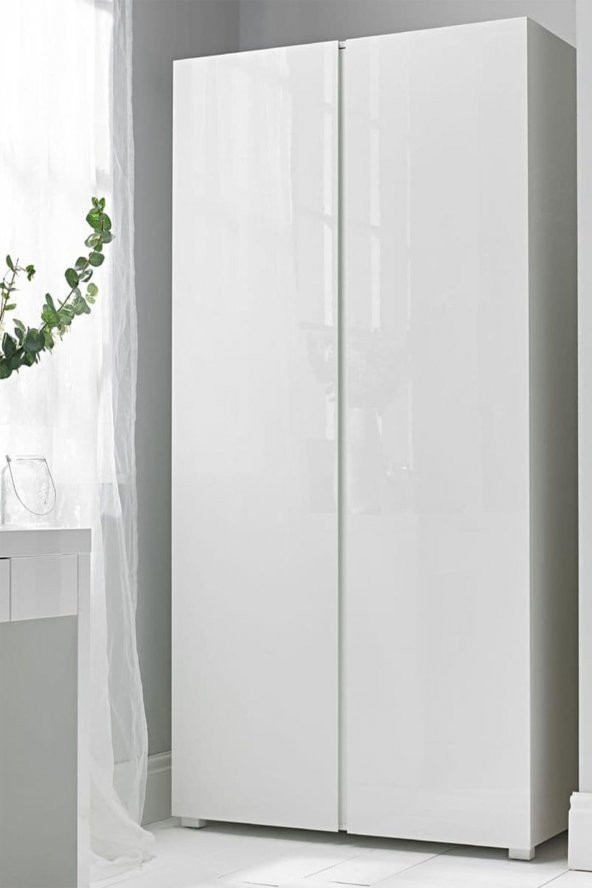 Parlak Beyaz Yapışkanlı Kaplama Folyosu 100 CM  X 3 MT - 7