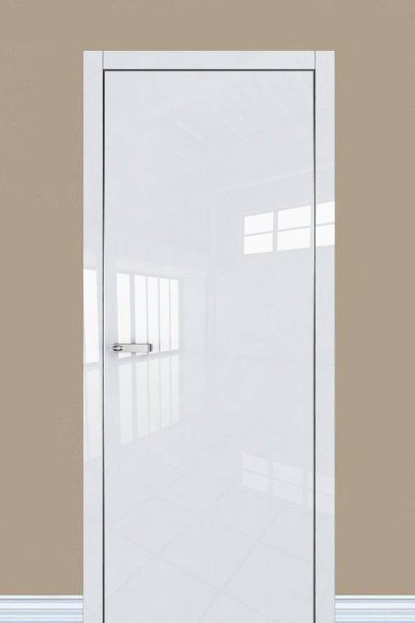 Parlak Beyaz Yapışkanlı Kaplama Folyosu 100 CM  X 3 MT - 8