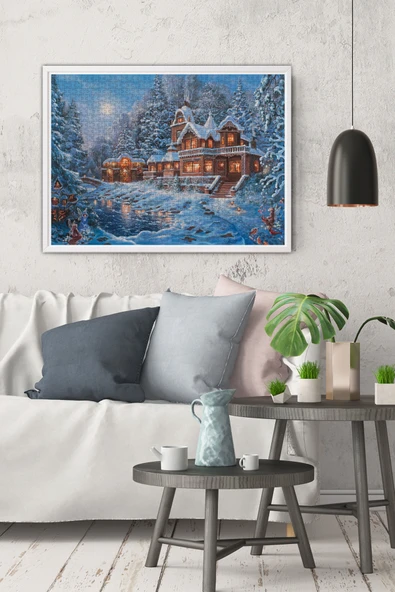 Anatolian 1000 Parçalık Puzzle - Sihirli Kış 1109 - Resim 3