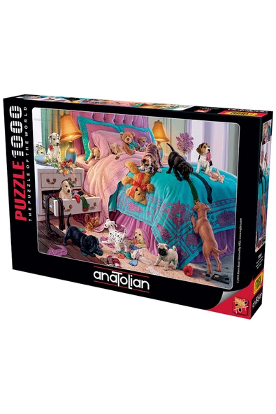 Anatolian 1000 Parçalık Puzzle - Haylaz Köpekler 1064