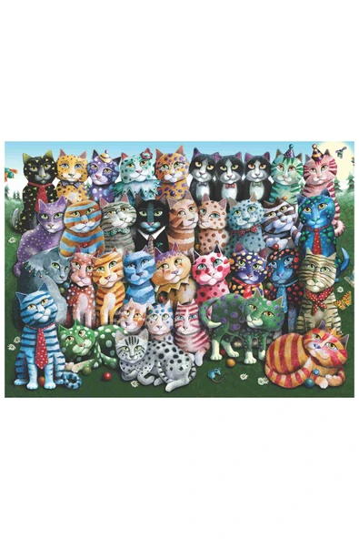 Anatolian 1000 Parçalık Puzzle - Aile Toplantısı 1030 - Resim 2