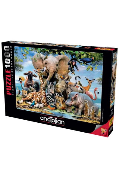 Anatolian 1000 Parçalık Puzzle - Gülümse 1043