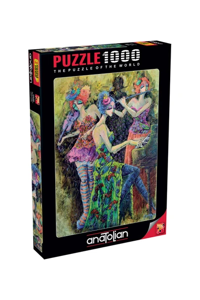 Anatolian 1000 Parçalık Puzzle - Renk Üçlüsü 1046