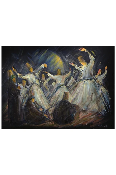 Anatolian 1000 Parçalık Puzzle - Dervişler 1092 - Resim 2