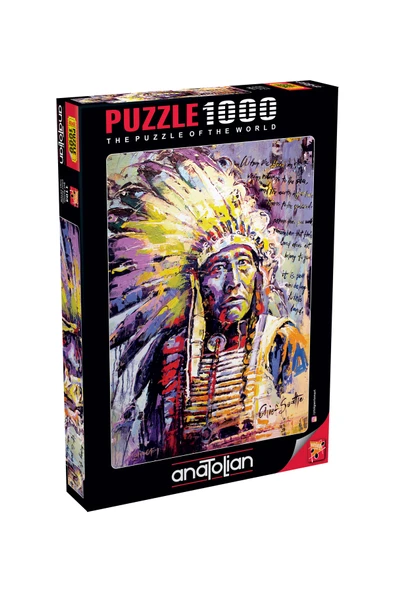 Anatolian 1000 Parçalık Puzzle - Şef Seattle 1104