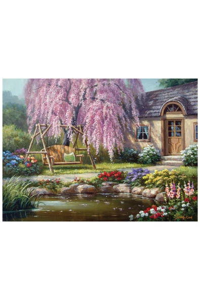 Anatolian 1000 Parçalık Puzzle - Kiraz Ağacı 1089 - Resim 2