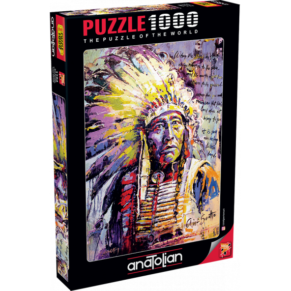 Anatolian 1000 Parçalık Puzzle / Şef Seattle - Kod 1104