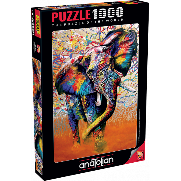 Anatolian 1000 Parçalık Puzzle / Afrika Renkleri - Kod 1054