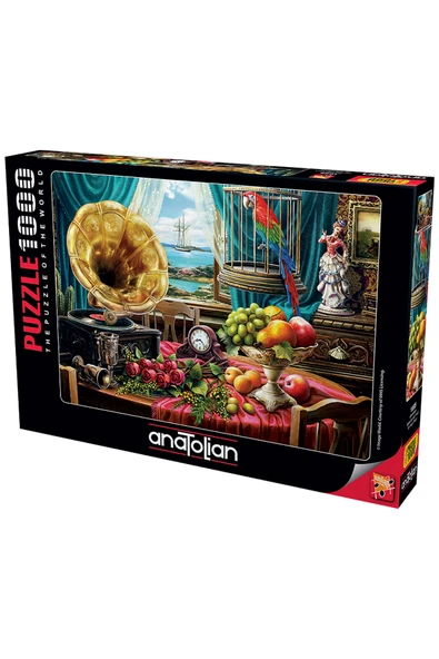 Anatolian 1000 Parçalık Puzzle - Gramofon 1085