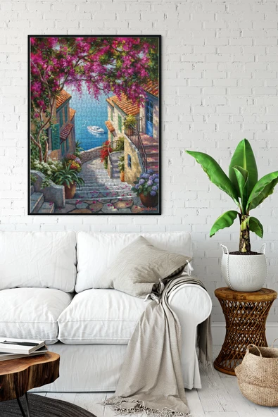 Anatolian 1000 Parçalık Puzzle - Kıyı Merdivenleri 1088 - 3