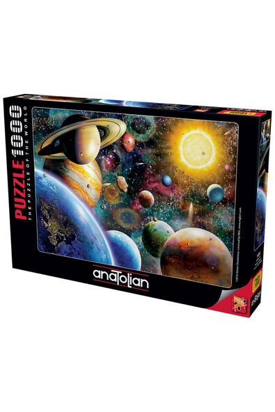 Anatolian 1000 Parçalık Puzzle - Gezegenler 1033