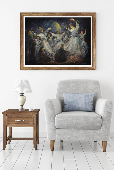 Anatolian 1000 Parçalık Puzzle - Dervişler 1092 - Resim 3