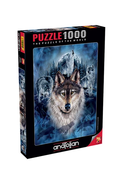 Anatolian 1000 Parçalık Puzzle - Kurt Timi 1079