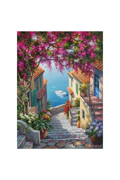 Anatolian 1000 Parçalık Puzzle - Kıyı Merdivenleri 1088 - 2