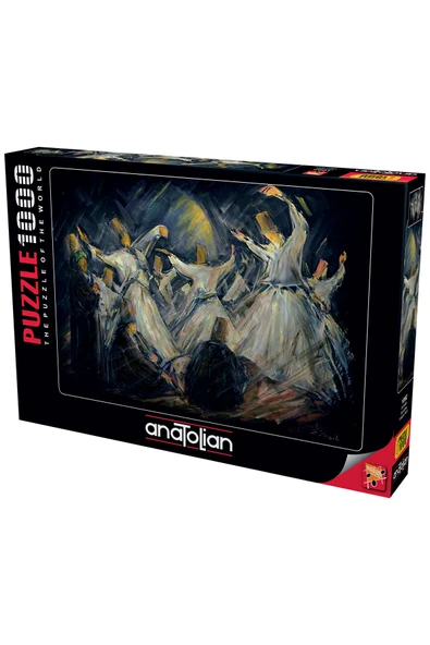 Anatolian 1000 Parçalık Puzzle - Dervişler 1092