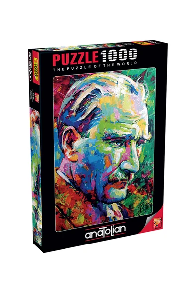 Anatolian 1000 Parçalık Puzzle - Mustafa Kemal ATATÜRK 2018 1077