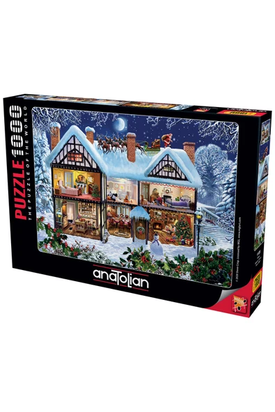 Anatolian 1000 Parçalık Puzzle - Yılbaşı 1105