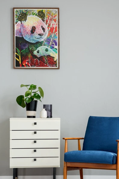 Anatolian 1000 Parçalık Puzzle - Panda 1099 - Resim 3