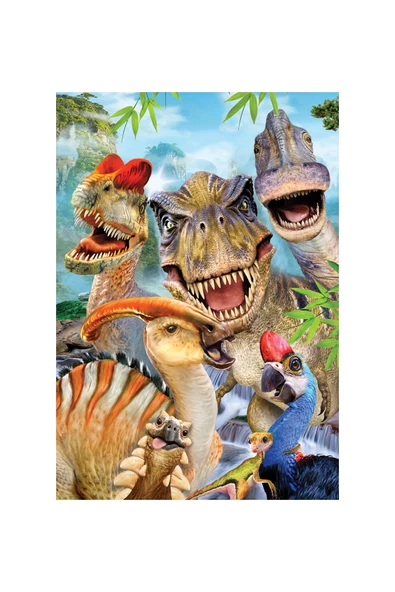 Anatolian 260 Parça XL Puzzle - Dino Selfie 3317 - 2