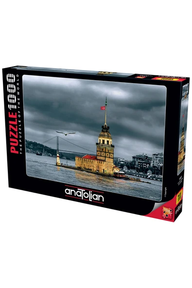 Anatolian 1000 Parçalık Puzzle - Kız Kulesi Nostalji 3167