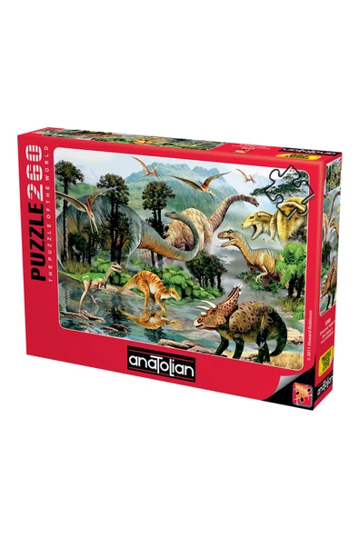 Anatolian 260 Parça XL Puzzle - Dinozorlar Vadisi II 3288