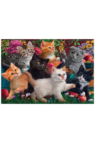 Anatolian 260 Parça XL Puzzle - Oyuncu Kediler 3327 - 2