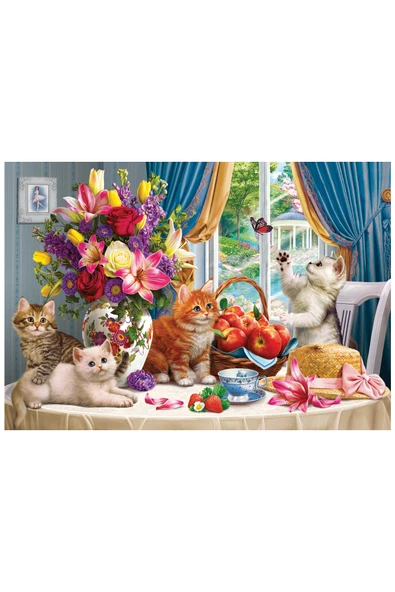 Anatolian 260 Parça XL Puzzle - Enerjik Kediler 3336 - 2