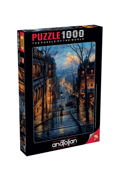 Anatolian 1000 Parçalık Puzzle - Montmartre'de Bahar 3192