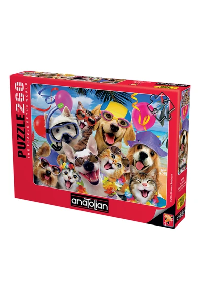 Anatolian 260 Parça XL Puzzle - Plaj Selfisi 3318